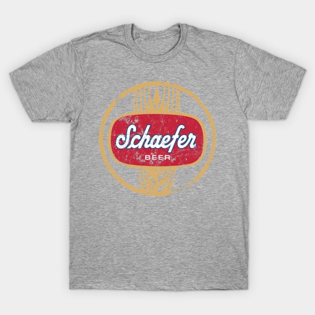 Schaefer Beer T-Shirt by retrorockit